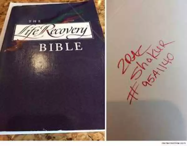 The bible Tupac read while serving time in prison is up for sale. Who wants to buy?
